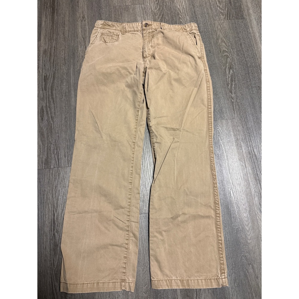 Old Navy Surplus Company Mens Khaki Chino Pants 34x32 Tan Cotton 94105.1-W